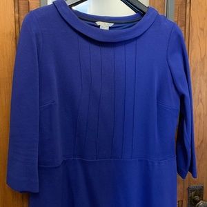 Boden Jumper Style Dress Size 14 Cobalt